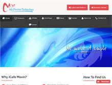 Tablet Screenshot of mydestinytechnology.com